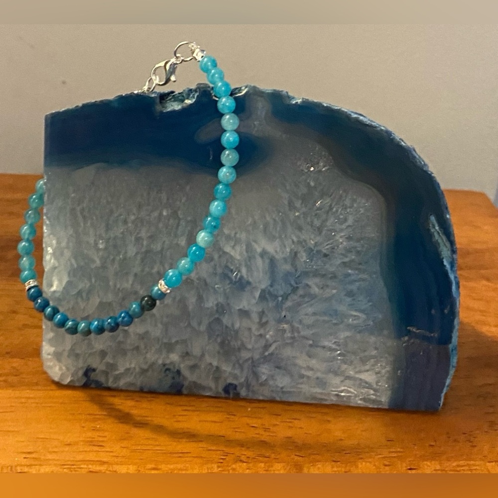 NEW Crazy Lace Agate & Amazonite bracelet